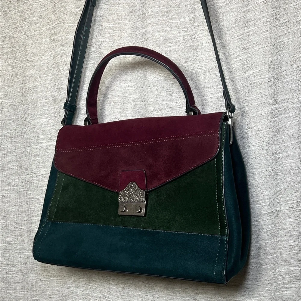 Parfois Color Block Women's Satchel Crossbody Bag